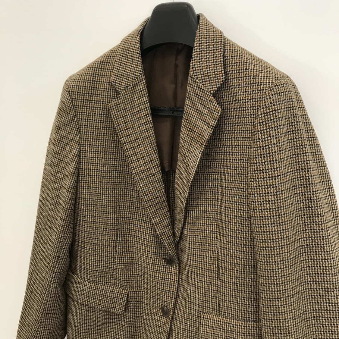 유니클로 하운드투스 체크모직자켓 [여성XL] 상품이미지2