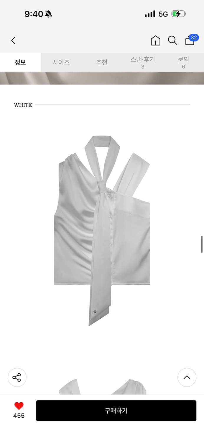 정가16Tied Shirring Crop Shirts 셔링 블라우스 셔츠 상품이미지6