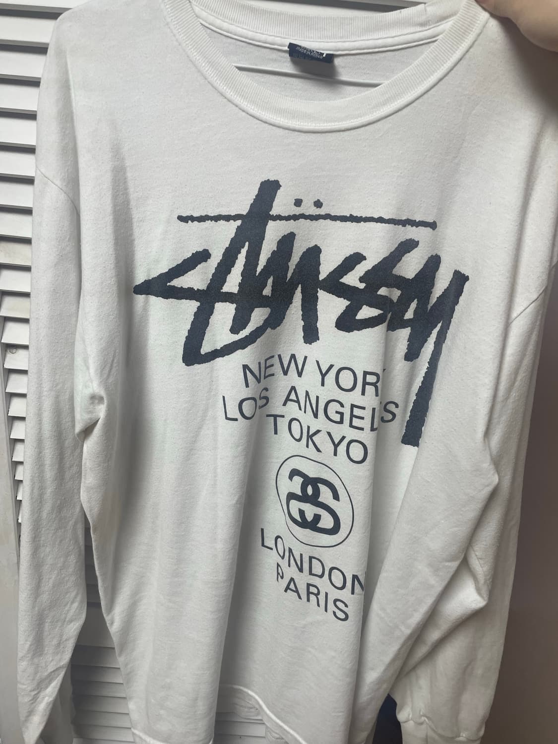 스투시 롱슬리브 상품이미지1