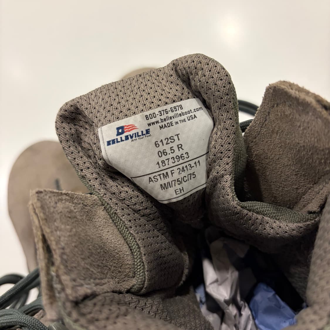 [245] 베르빌 사막화 밀리터리 전투화 워커 부츠 상품이미지6