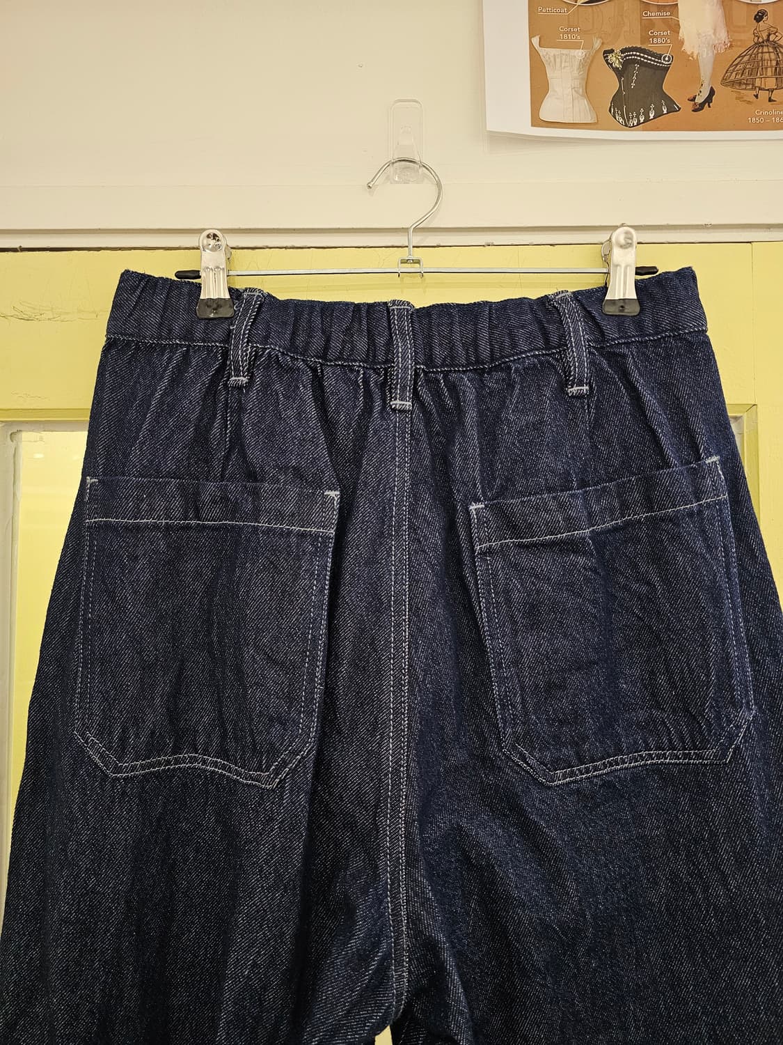 핀턱 생지 배기핏PT 상품이미지7