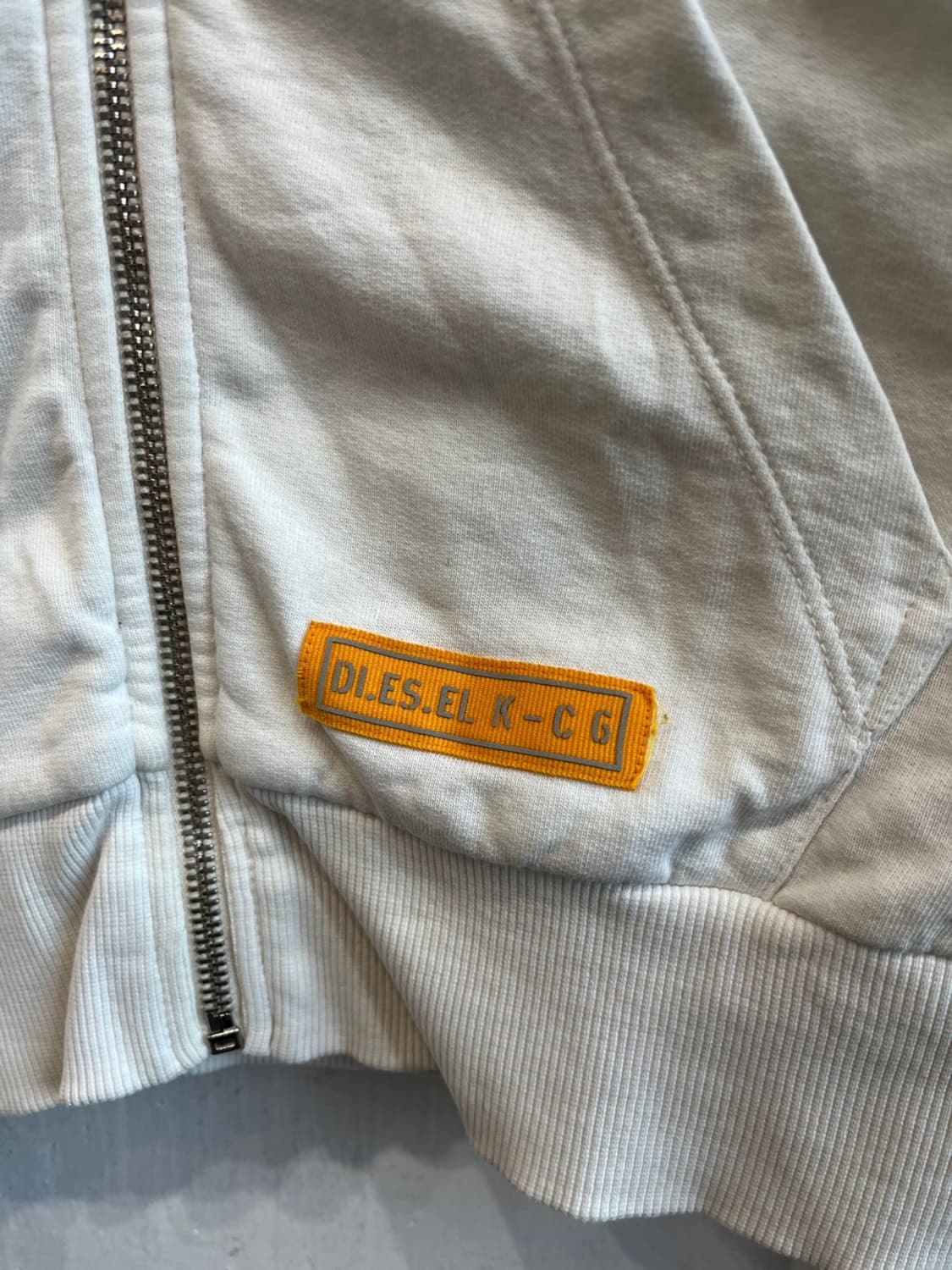 DIESEL 디젤 레터링 후드집업 우먼즈 상품이미지4