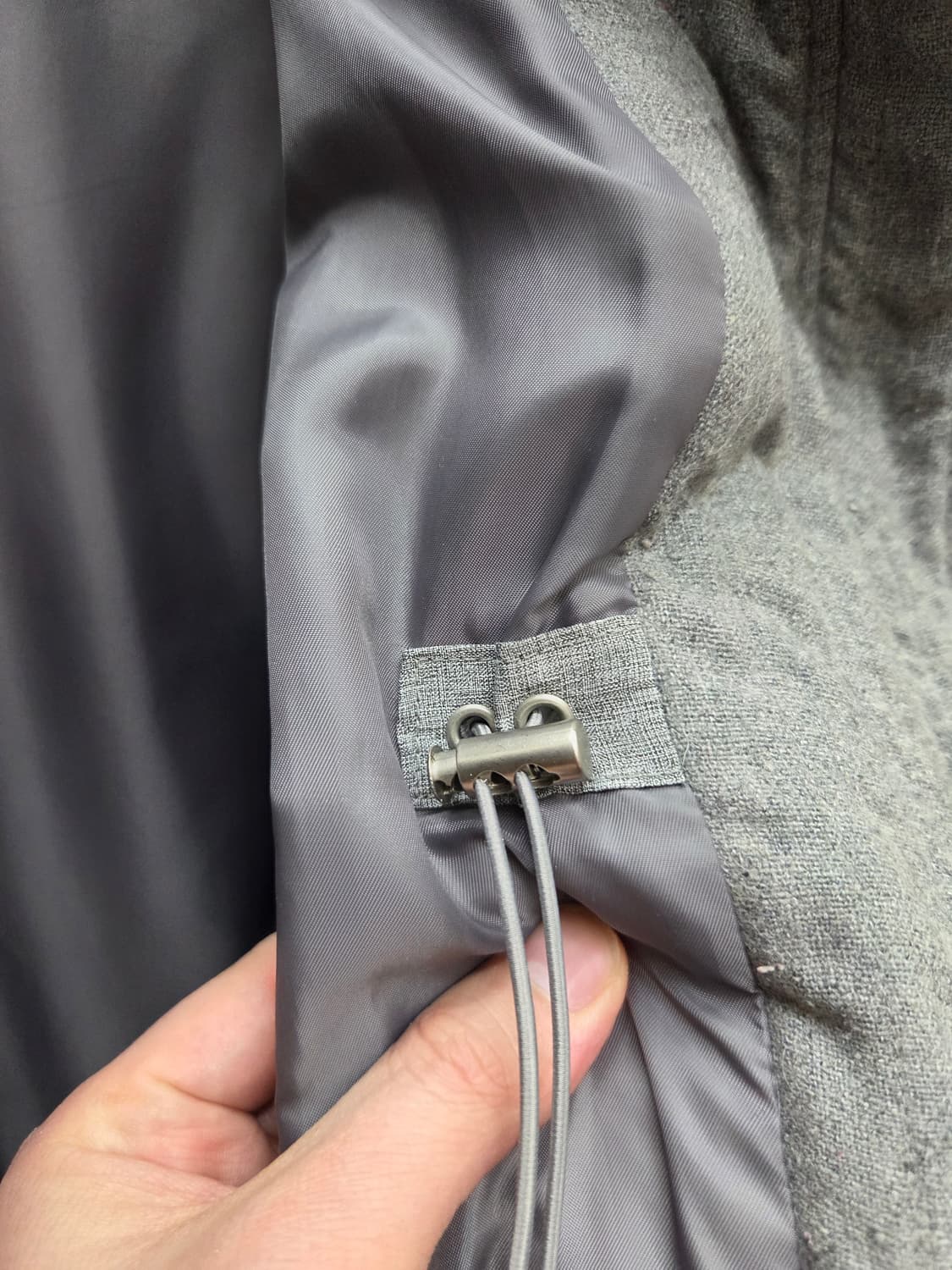 비지트인뉴욕 라쿤퍼 덕다운 패딩 상품이미지6