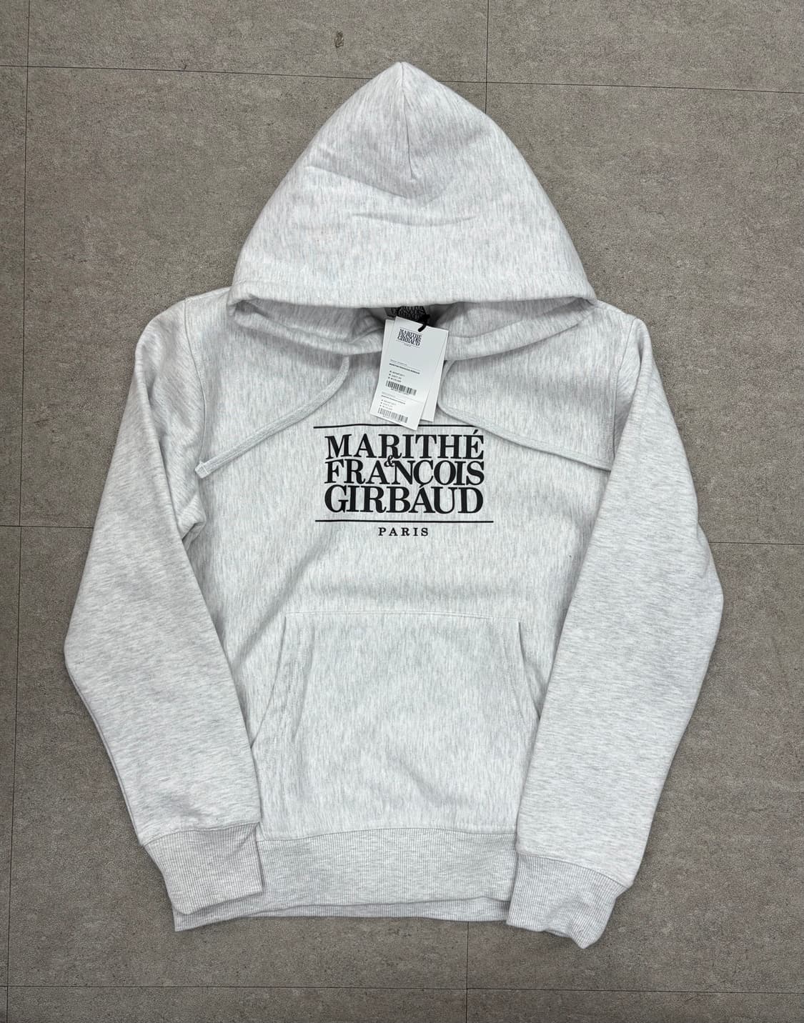 (새상품)마리떼 파랑소와저버 후드티 멜란지xs 상품이미지1