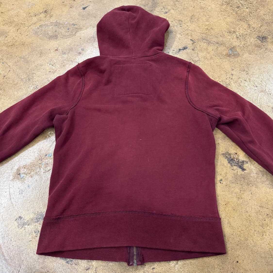 홀리스터 버건디 후드집업  상품이미지4