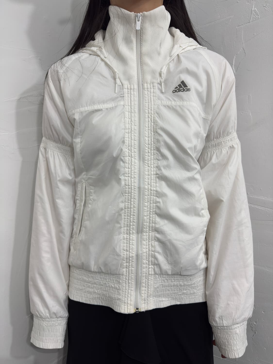 adidas white hood jacket 상품이미지1