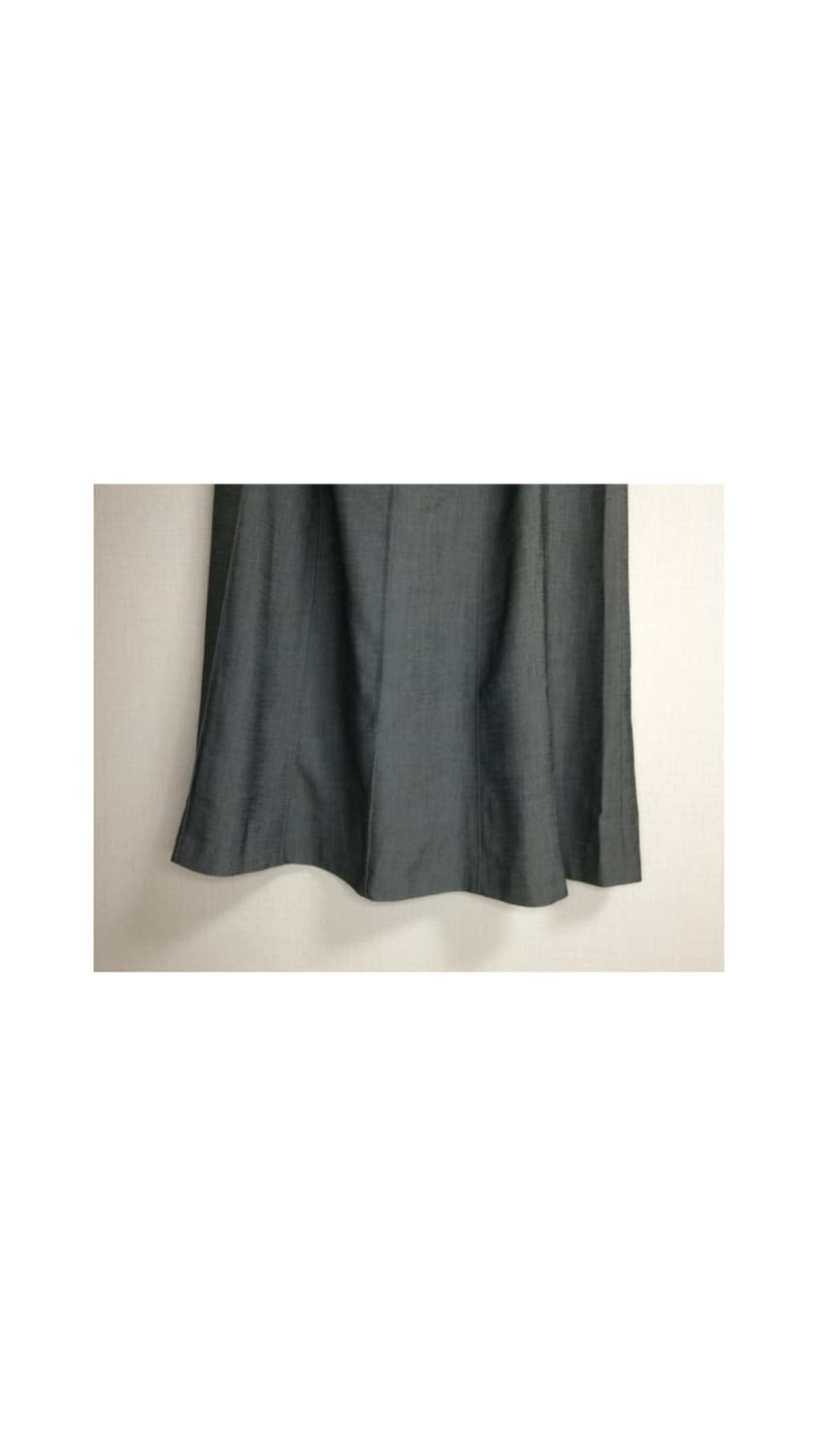 빈티지 차콜 그레이 롱 스커트 상품이미지3