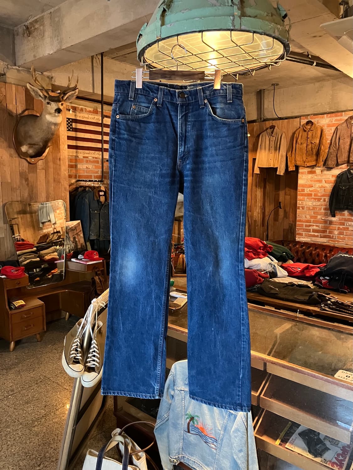 90s USA Levis 517 Boot Cut Denim Pants 상품이미지1