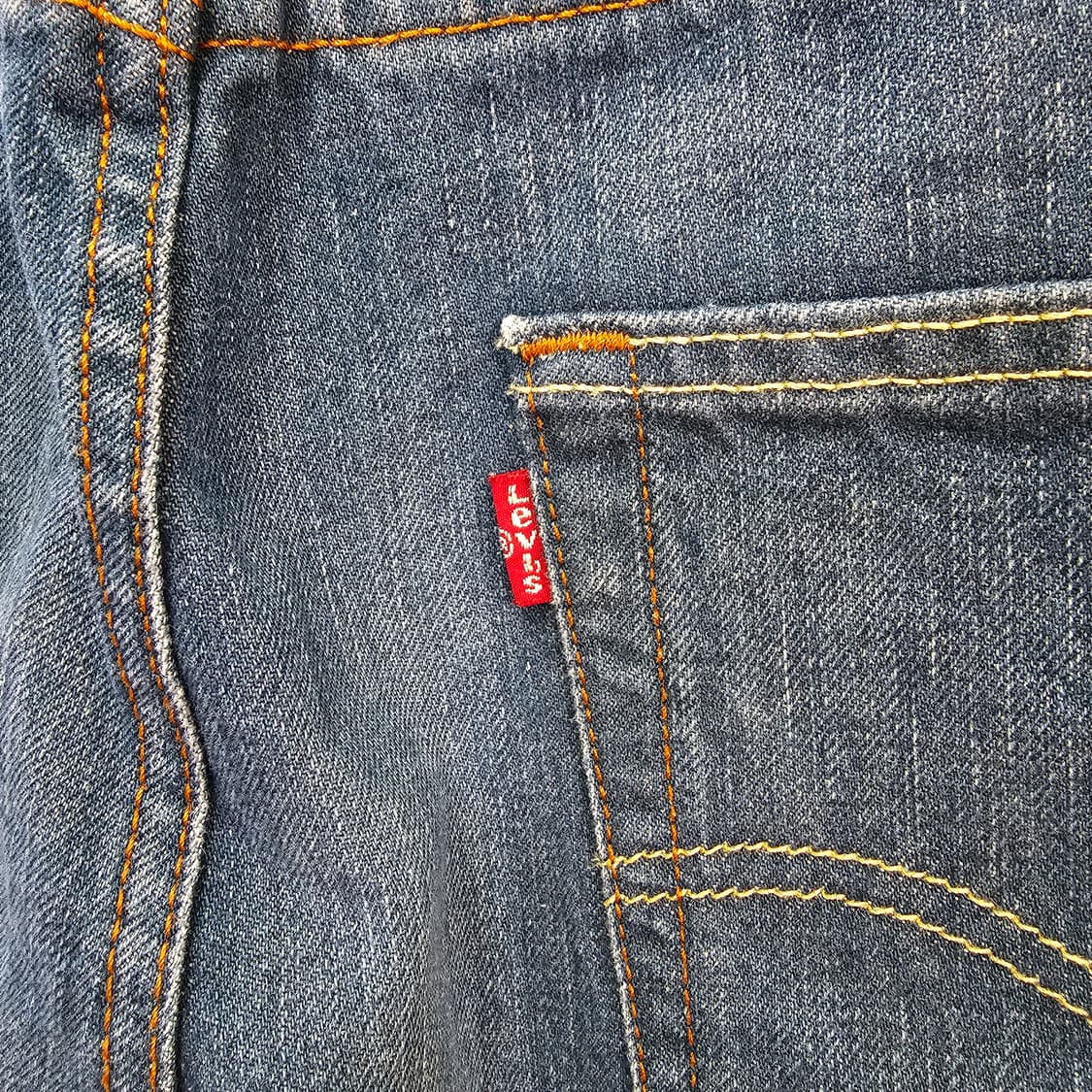 리바이스 501 데님 반바지- 34사이즈 상품이미지2