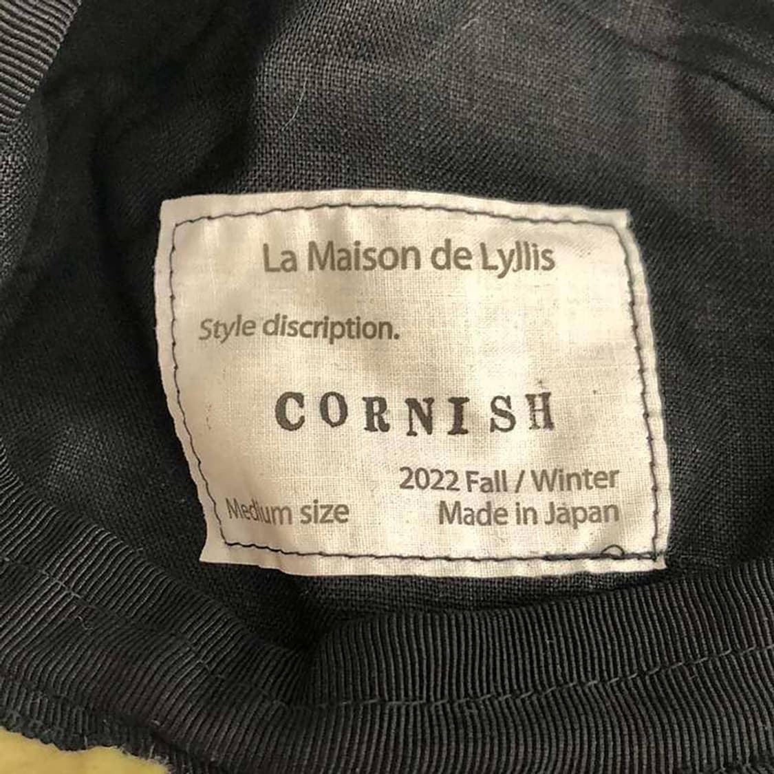 LA MAISON DE LYLLIS leather hat 상품이미지9