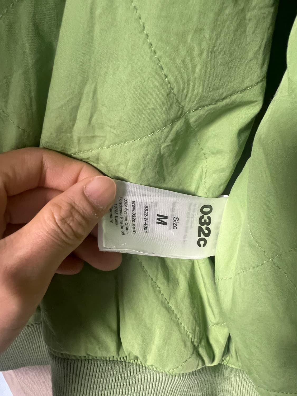 032c 코듀로이 봄버 자켓 상품이미지3