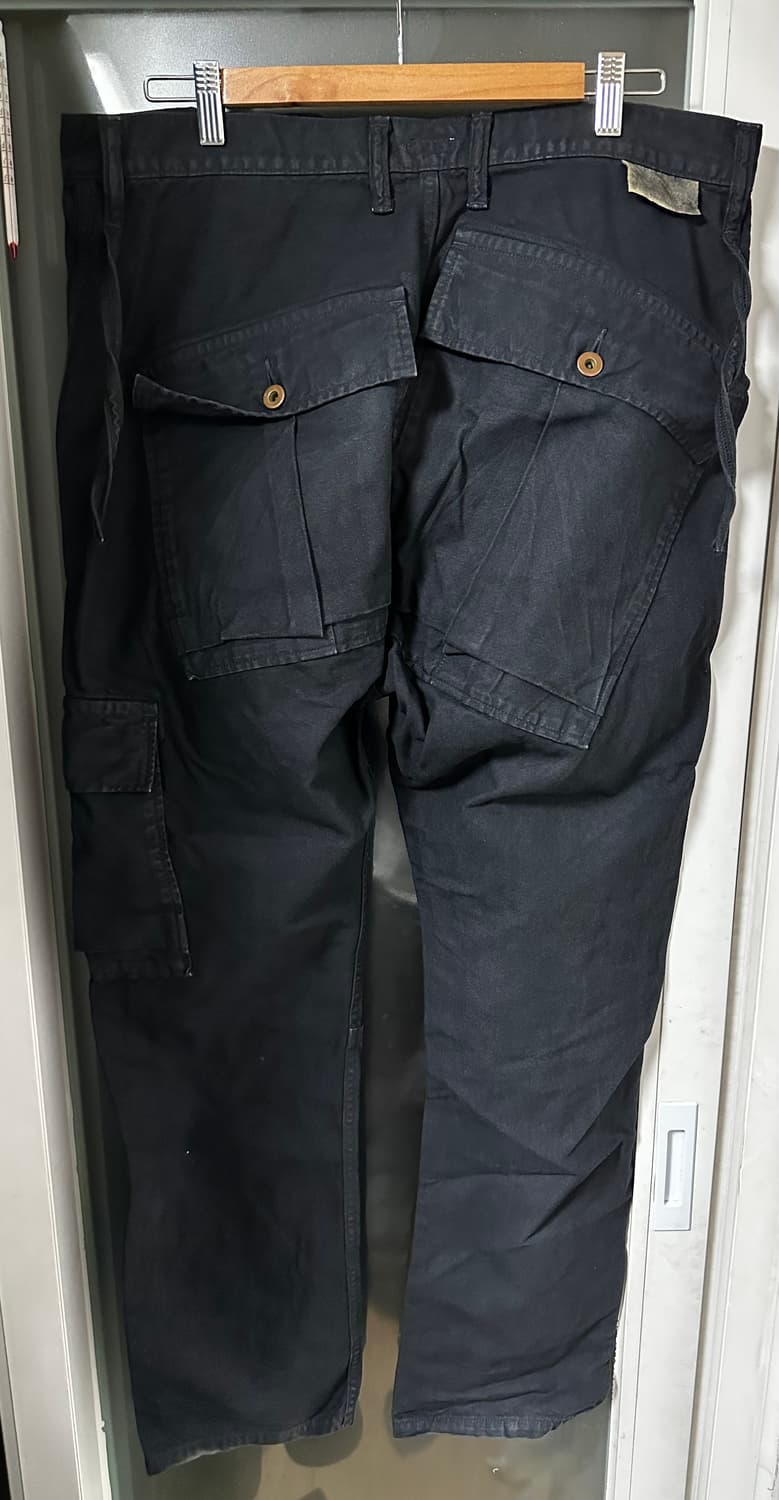 캐피탈 캔버스 링고맨 팬츠 블랙 상품이미지3