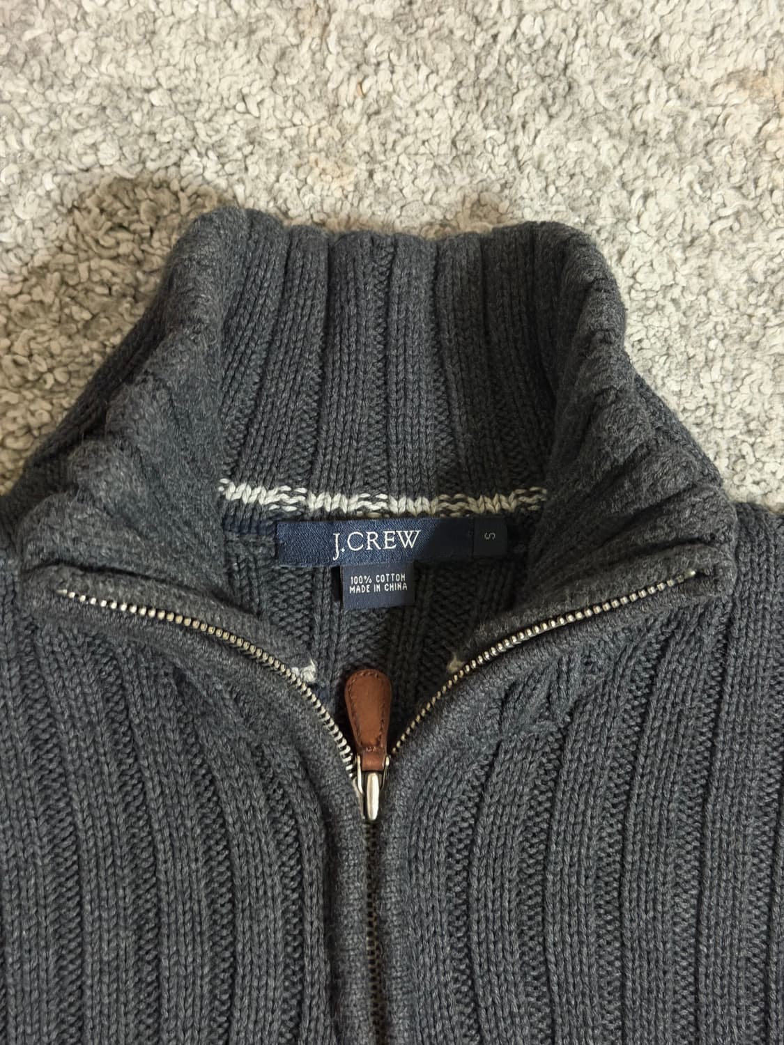 J Crew 제이크루 반 집업 니트 상품이미지6