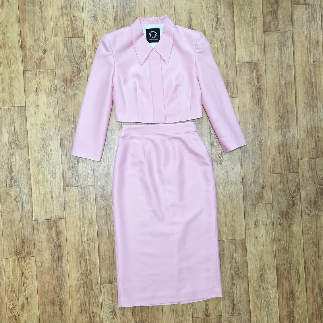 아보아보(avou avou) 울 실크 셋업 55 (크롭자켓+스커트) 상품이미지5