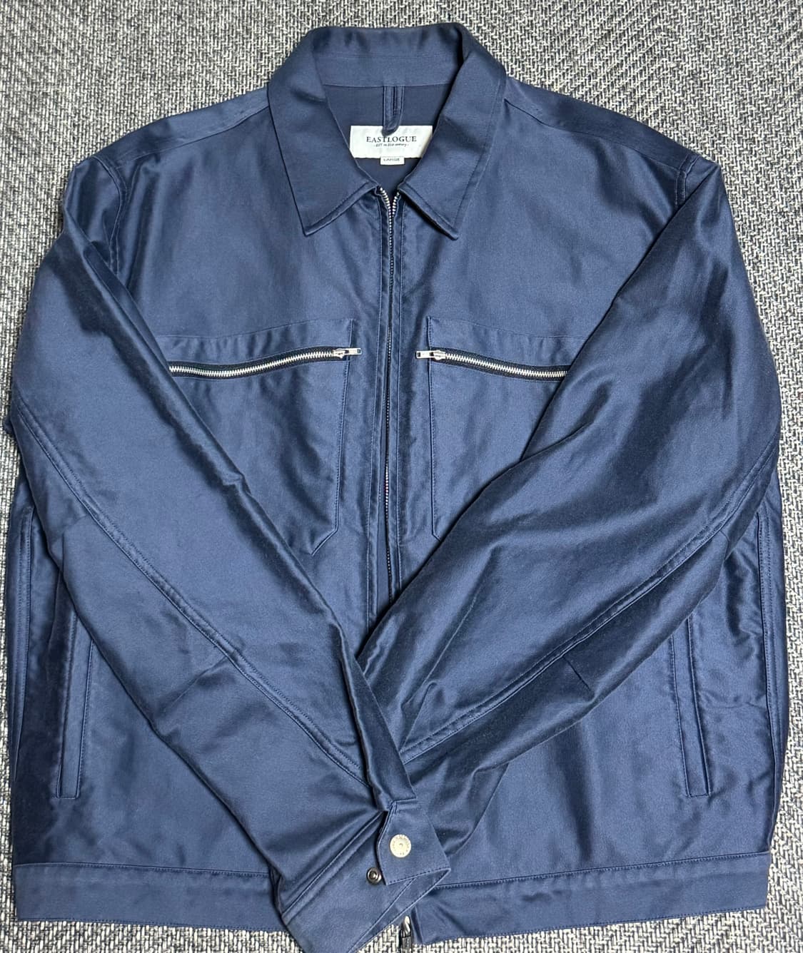 이스트로그 프렌치 워크 자켓 네이비(L) 상품이미지1