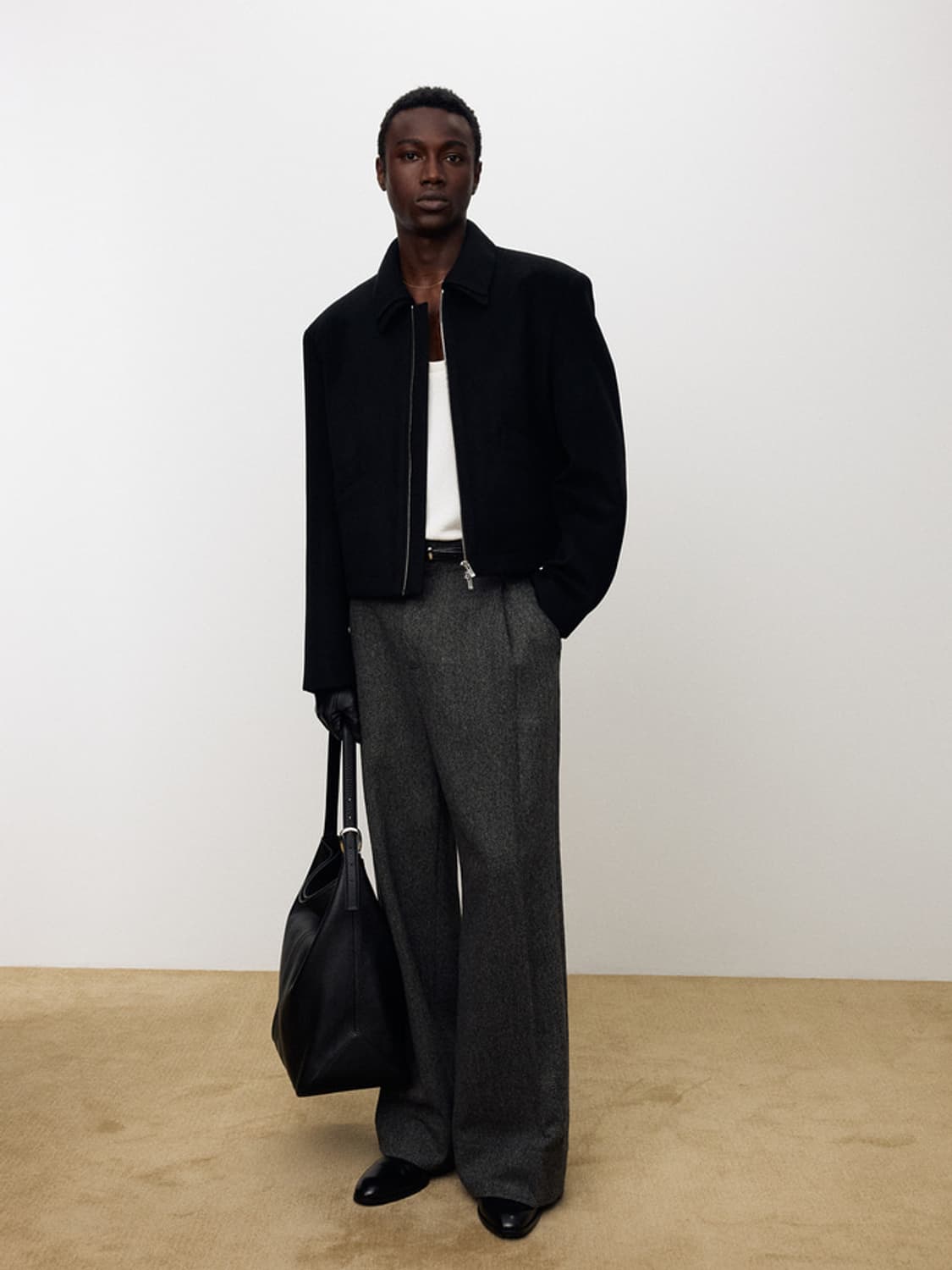 토니웩 25FW 울 블루종 자켓 상품이미지3