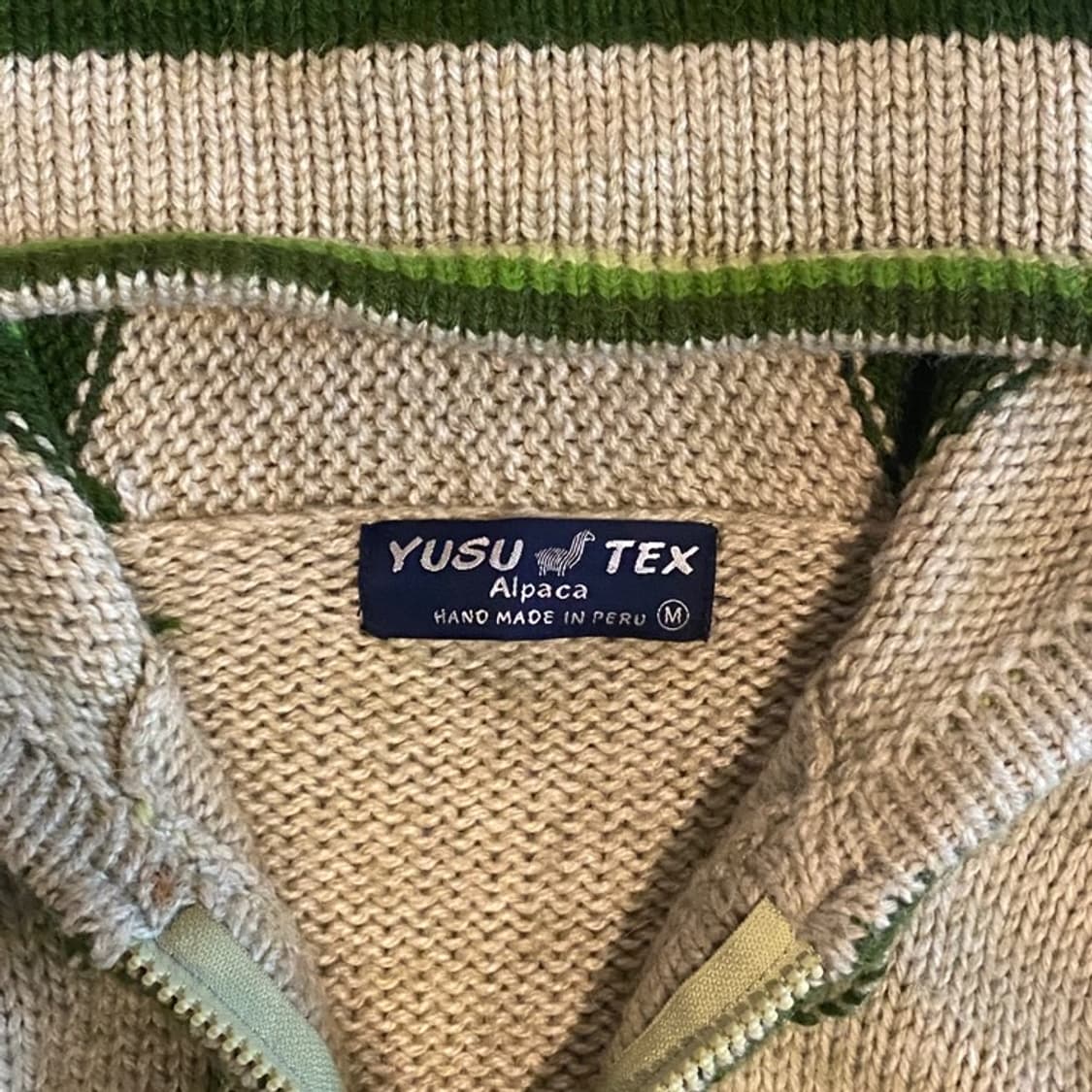 Vintage handmade 나트 가디건 상품이미지4