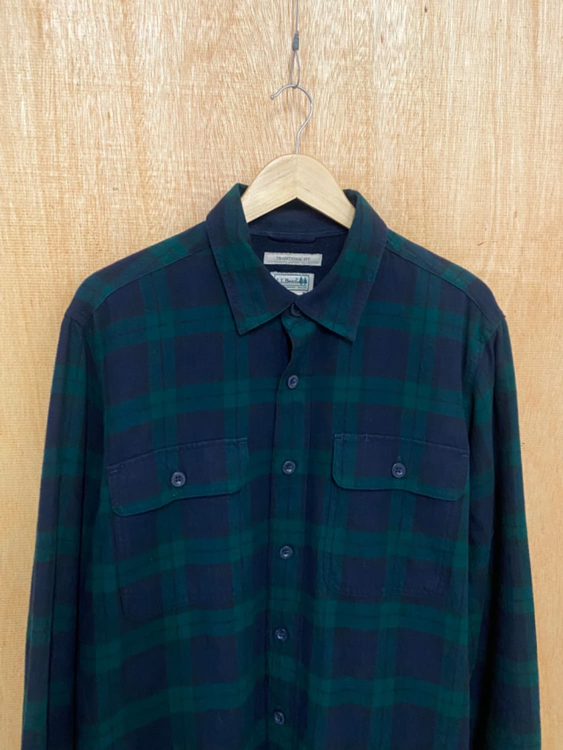 L.L. BEAN black watch shirts jacket 블랙와치 상품이미지5