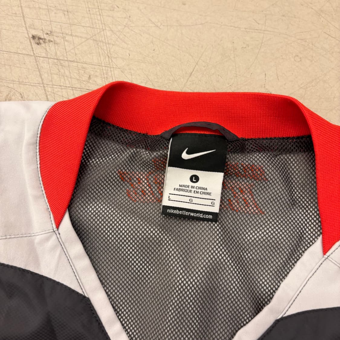 나이키 스우시 반팔 배색 바람막이 상품이미지3