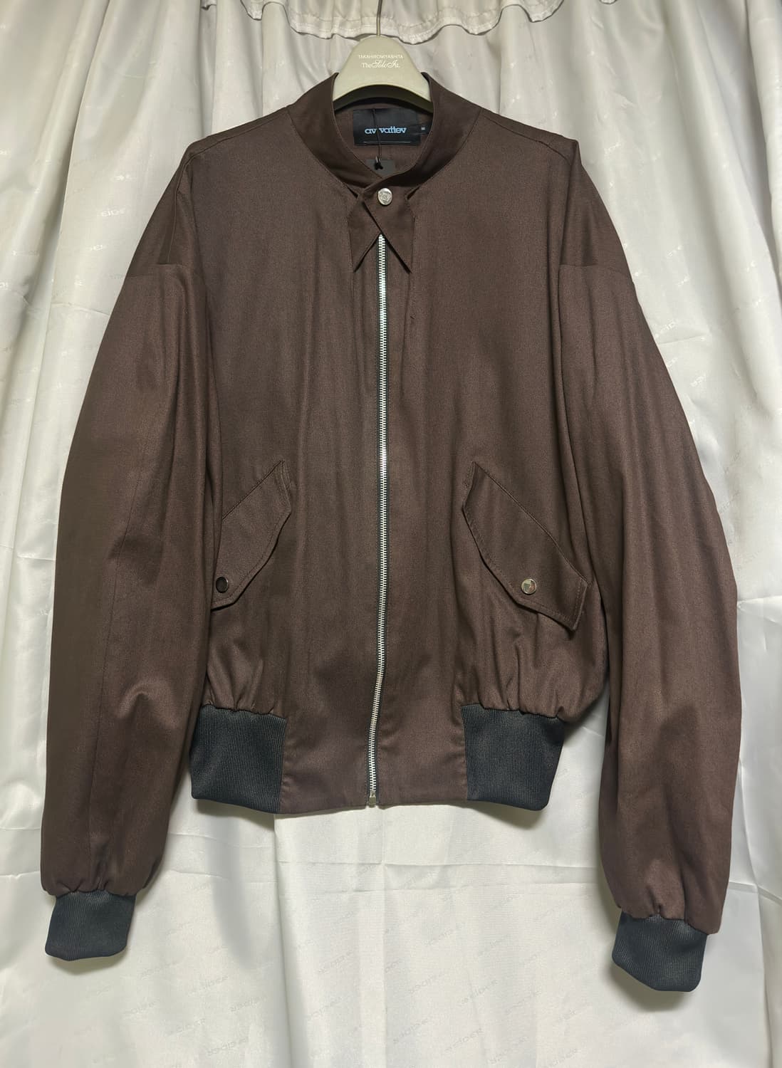 Av Vattev 봄버 자켓 브라운 상품이미지1