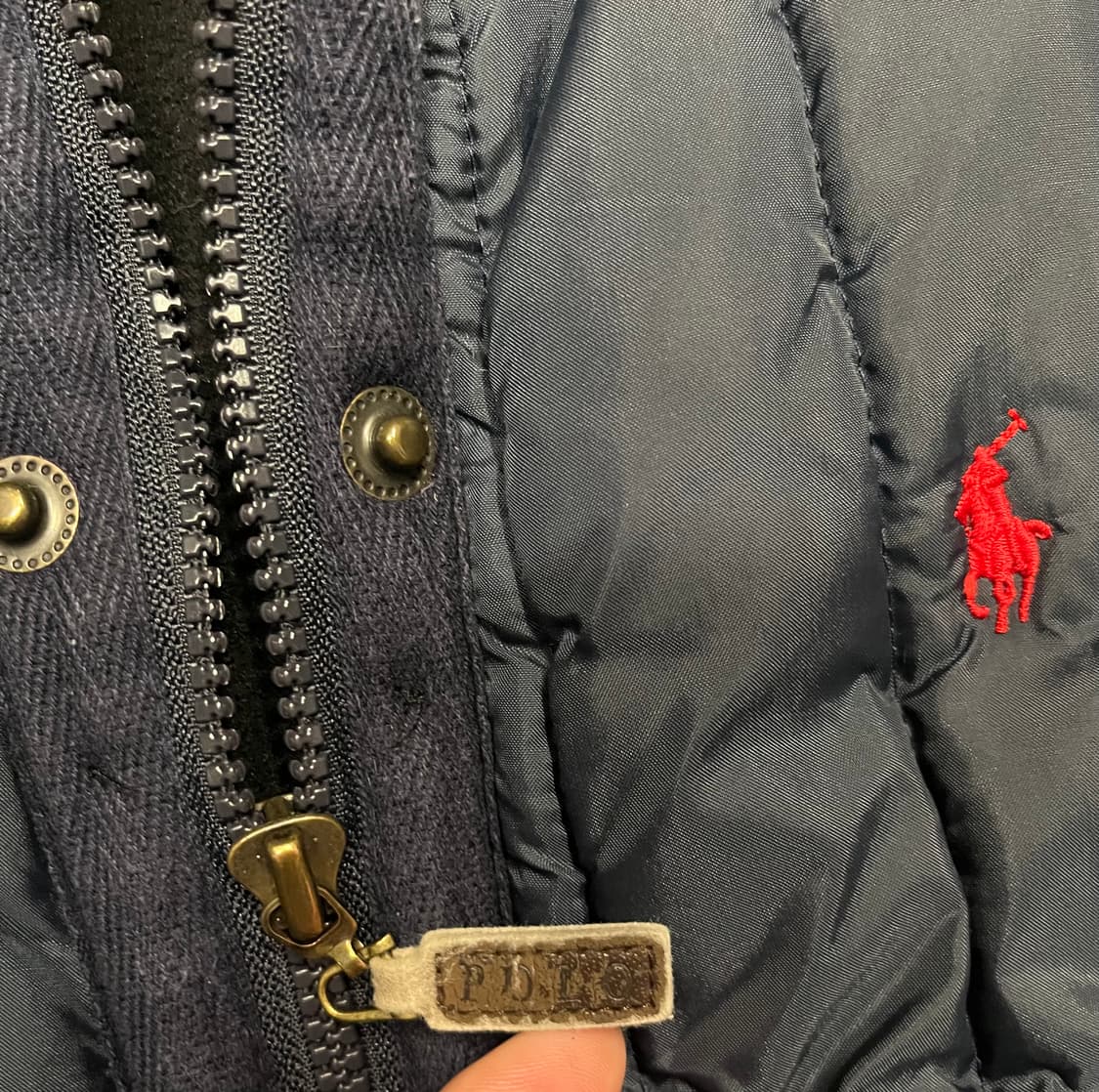 폴로 랄프로렌 네이비 퀼팅 자켓 상품이미지7