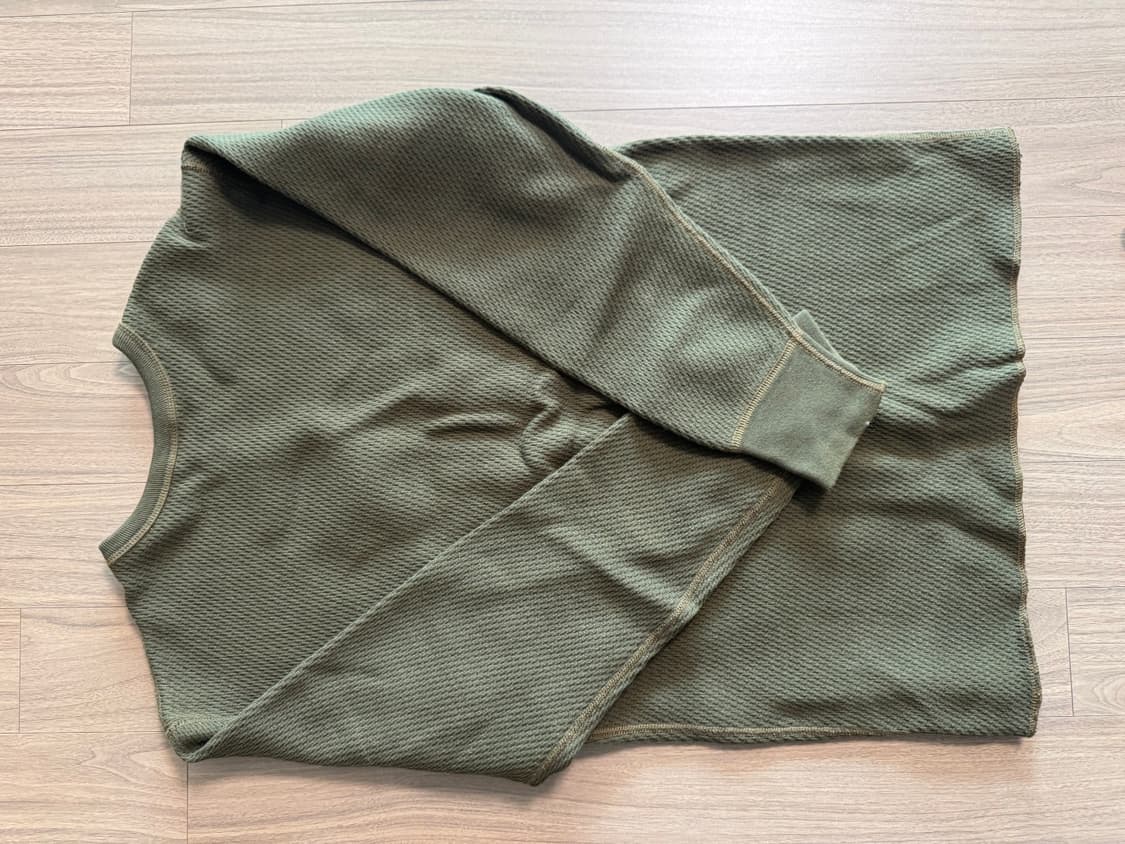 리얼맥코이 와플 써멀 롱슬리브 티셔츠 42-44사이즈  상품이미지2