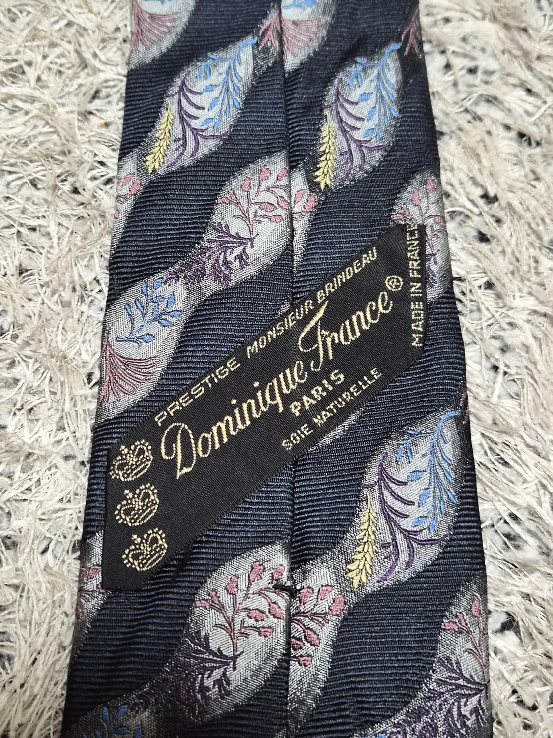 도미니크프랑스 패턴 넥타이 Free - N77 상품이미지3