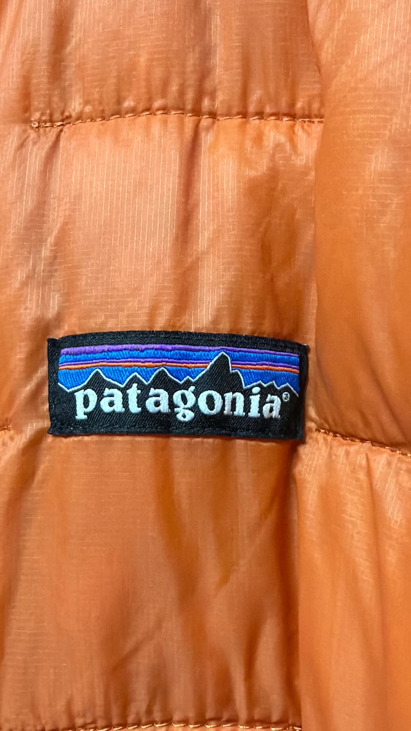 파타고니아 경량패딩 오렌지 XL 상품이미지3