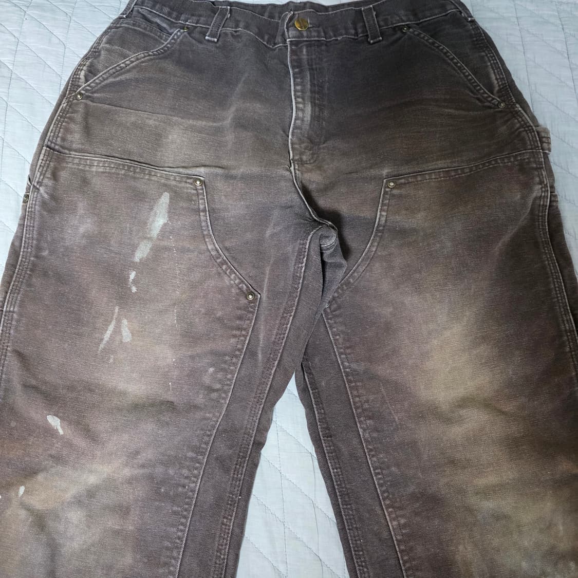 [35X32] 빈티지 칼하트 더블니 DKB 워크팬츠 크레이지 DK2 상품이미지4