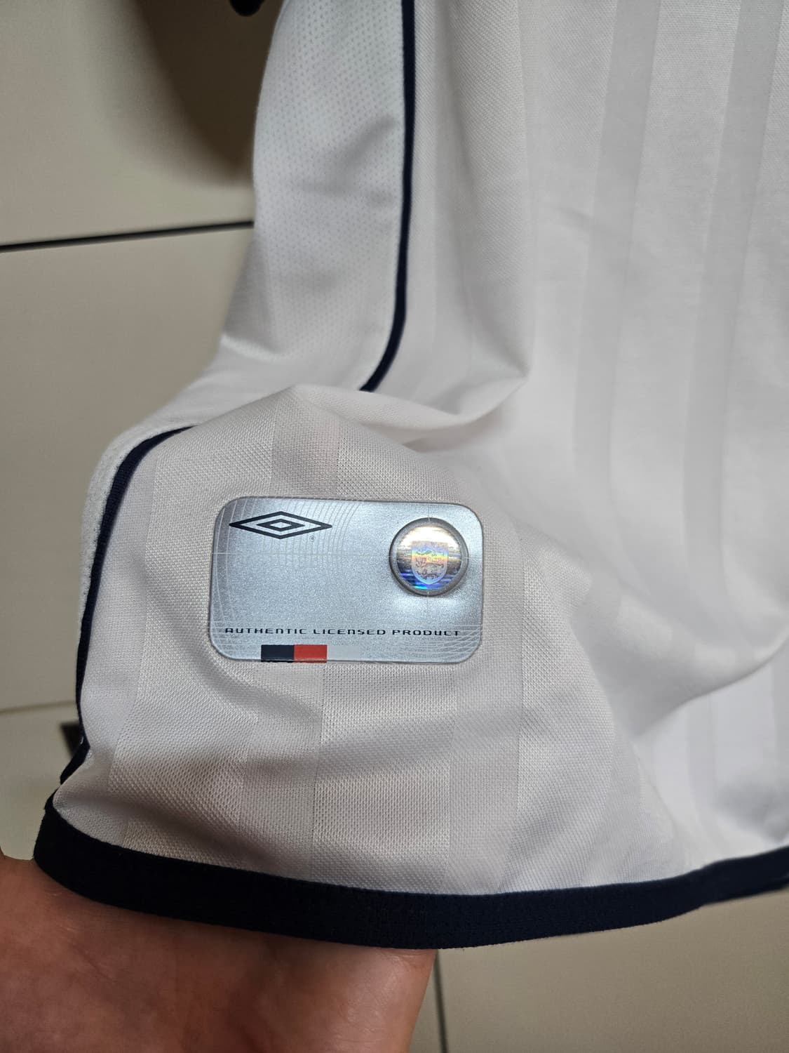 01-03 잉글랜드 엄브로 반팔 져지 국대 유니폼 상품이미지3