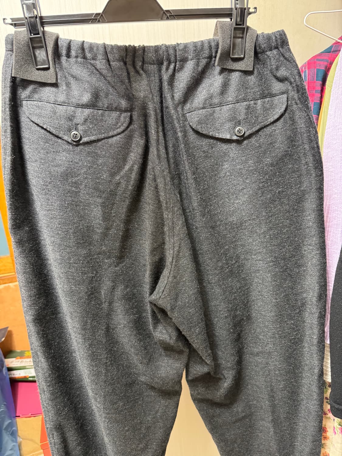 코모리 25fw 캐시미어실크 셋업 차콜.  비이커 구입상품. 상품이미지4