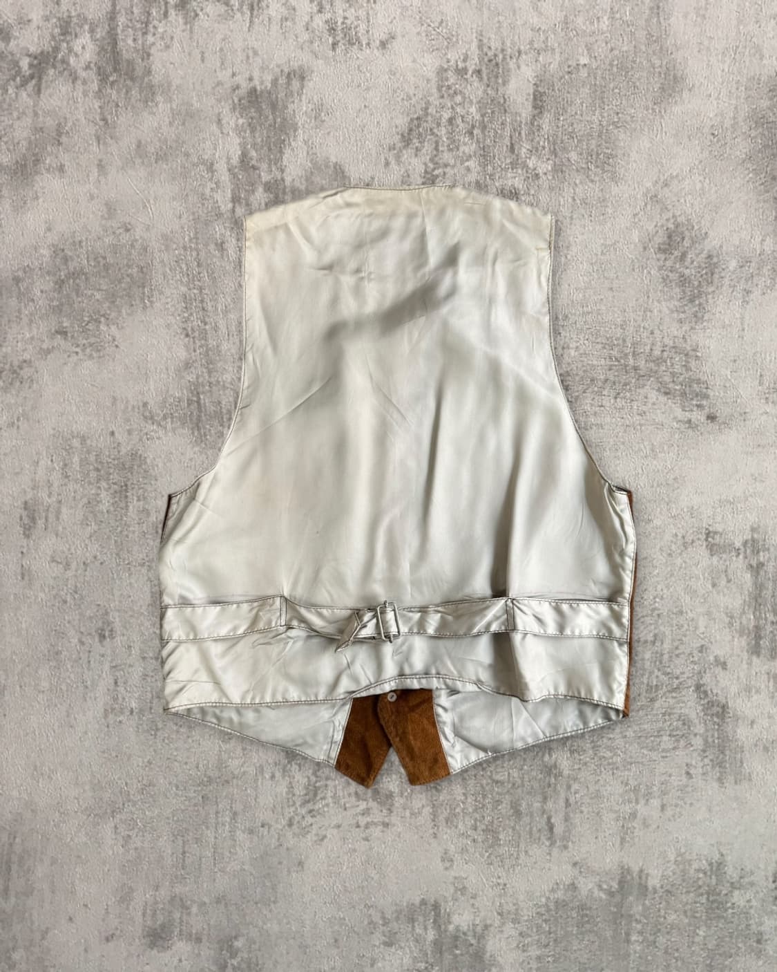 80-90s hitchcock 스웨이드 베스트 상품이미지3