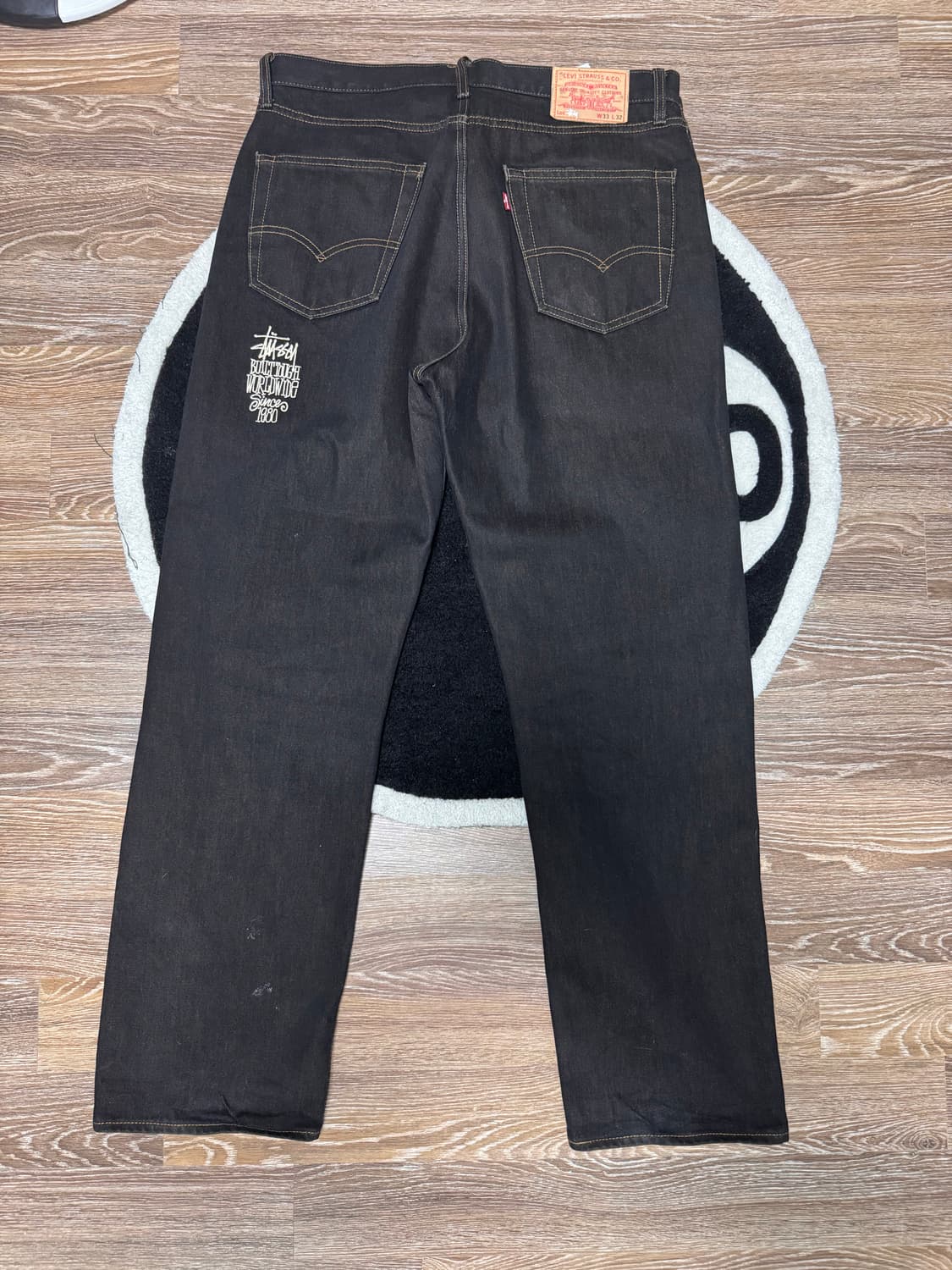 Stussy x Levi's Crispy Rinse 568 Jean  상품이미지2