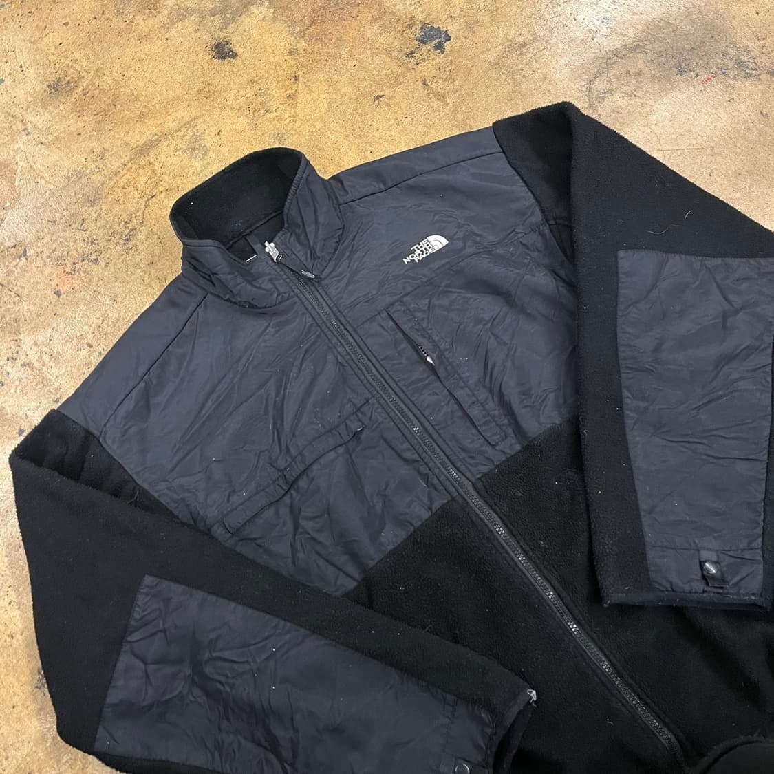 [정품/XL] 노스페이스 검정색 플리스 자켓 b14 상품이미지1