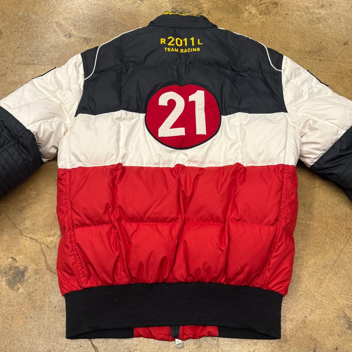 폴로 랄프로렌 빅포니 레이싱 숏패딩  상품이미지4