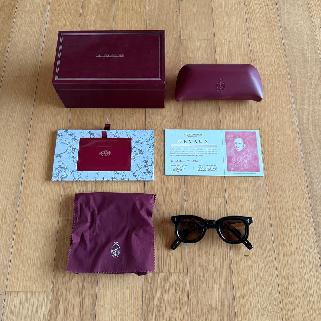 자크마리마지 드보 DEVAUX 선글라스 블랙 상품이미지7