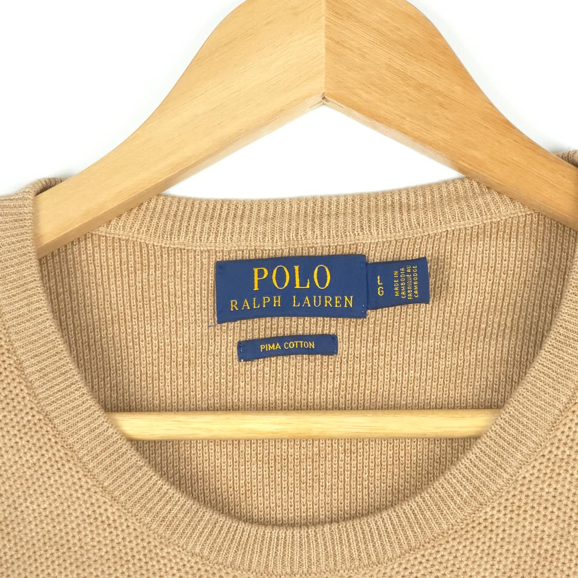 [L] 폴로 랄프로렌 피마코튼 와플 니트 상품이미지5