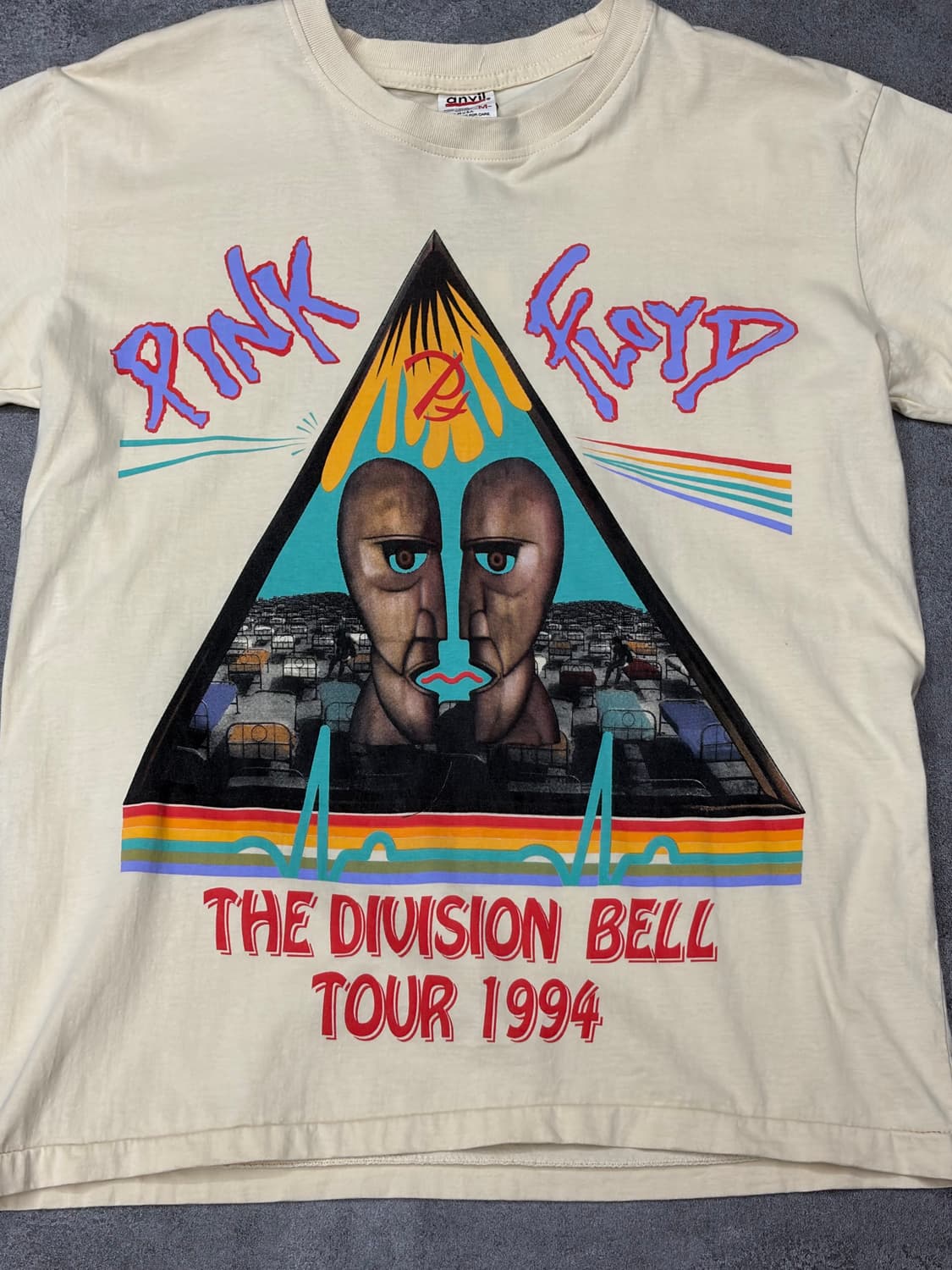 00s Anvil t reprint 핑크플로이드 Division Bell 상품이미지4