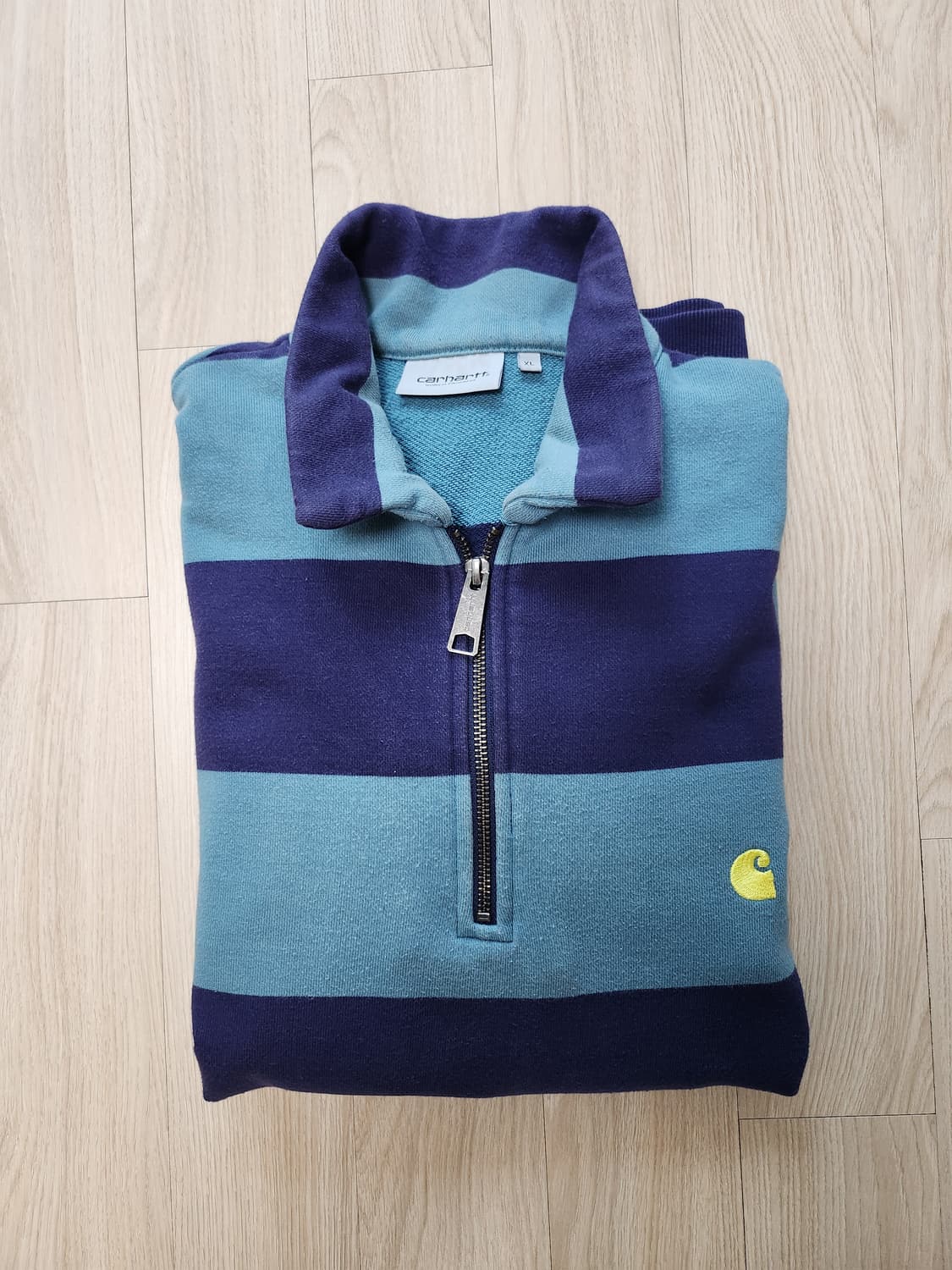 칼하트 스트라이프하프집업(XL 상품이미지4