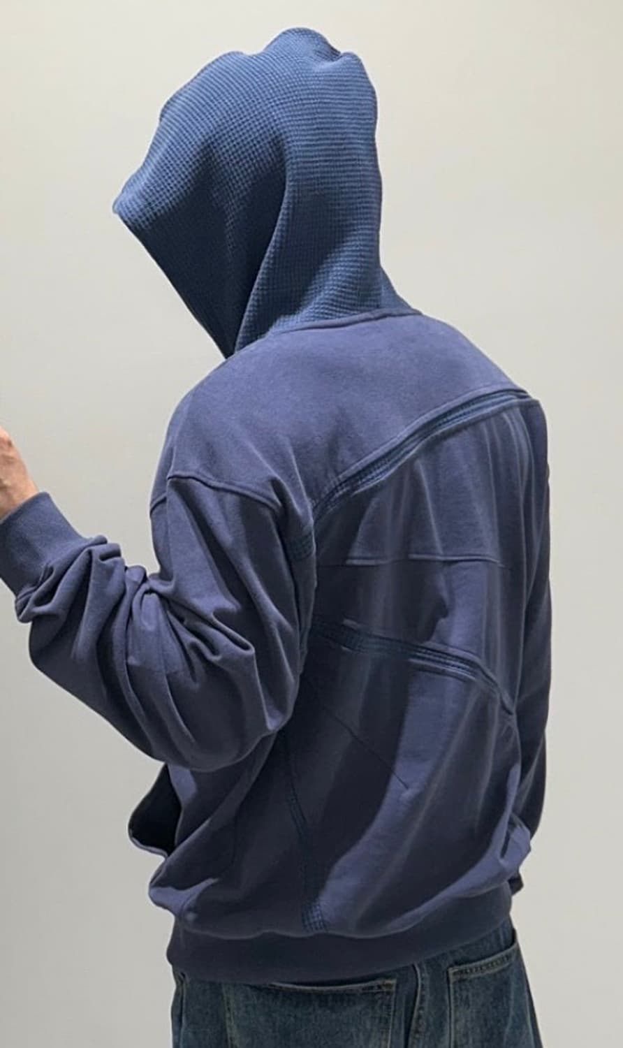 XLIM 01 HOODIE blue 상품이미지4
