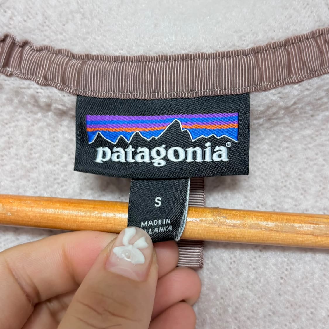 3815 파타고니아 핑크 레트로 파일 플리스 후드 후리스 상품이미지4