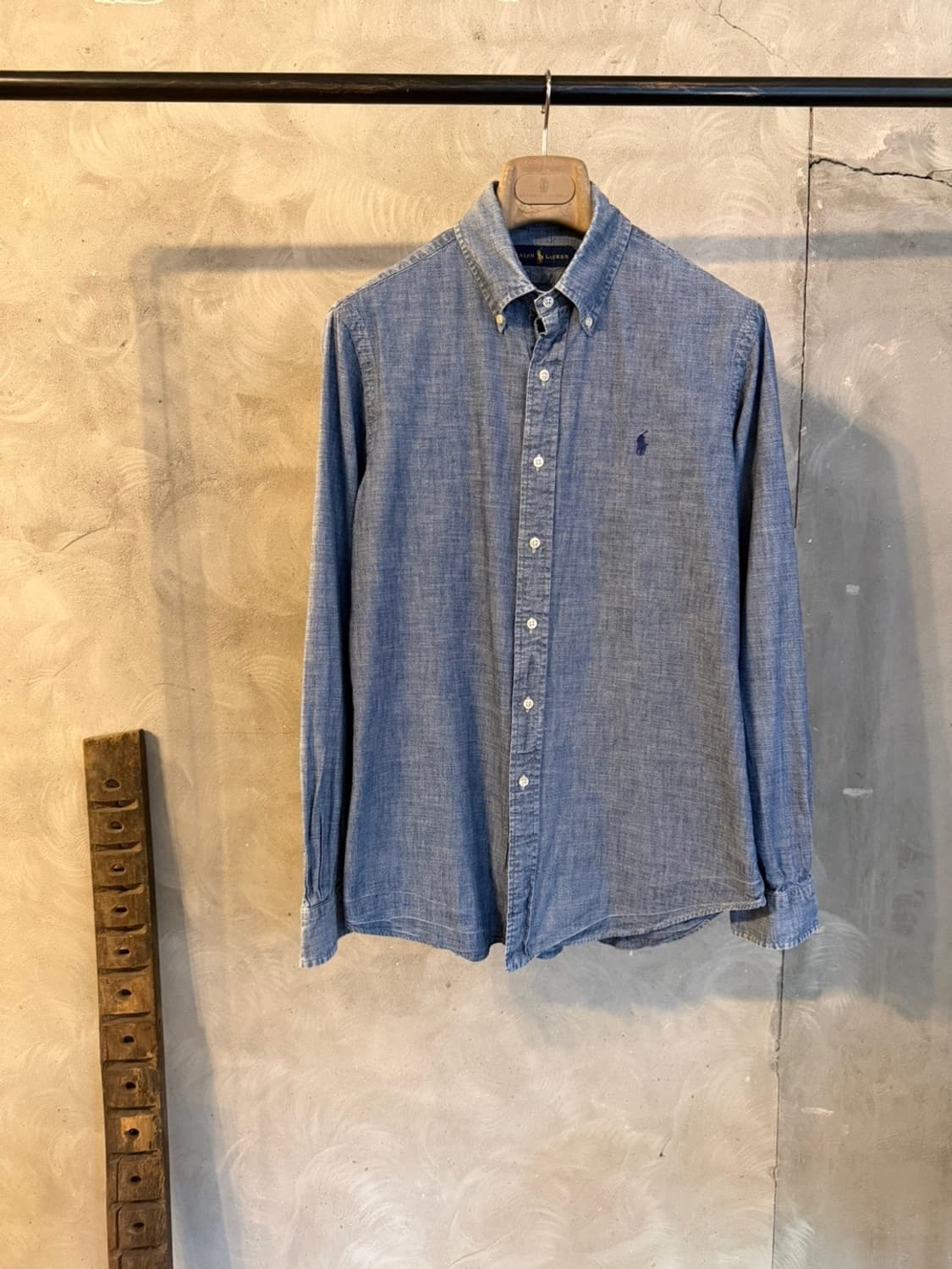 폴로 랄프로렌 샴브레이 버튼다운 셔츠 100 상품이미지1