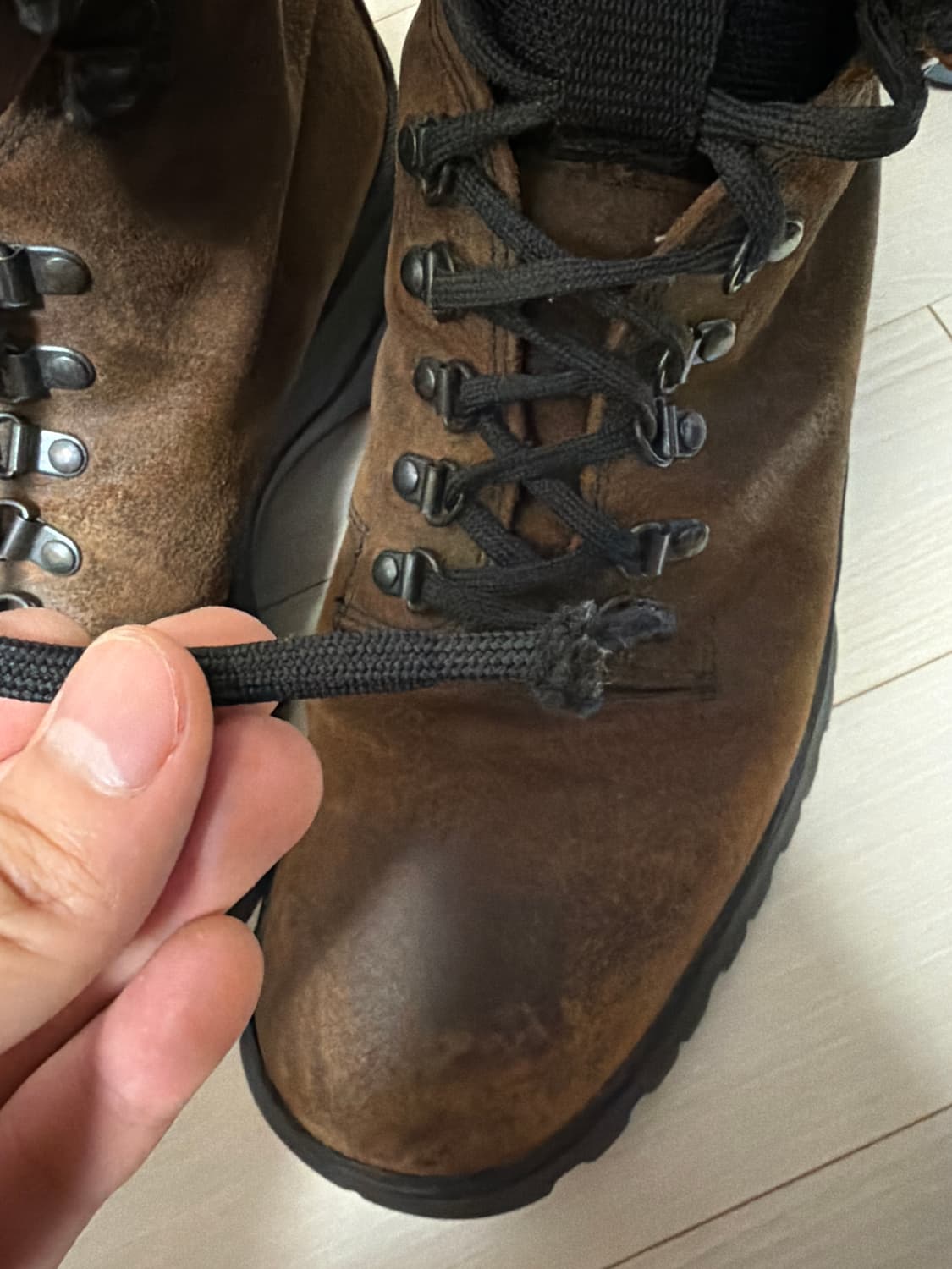 프라다 00s 하이킹 부츠 상품이미지8