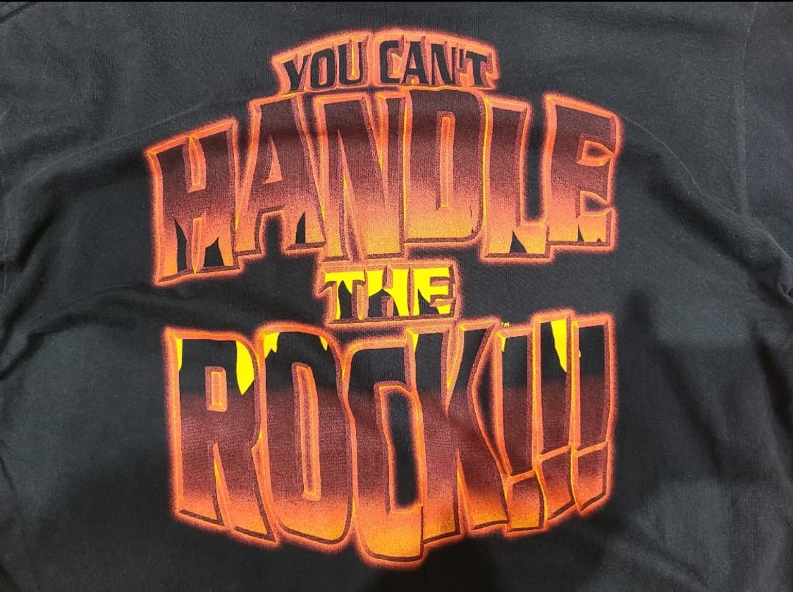 2002 WWF 더락 빈티지티셔츠 상품이미지4