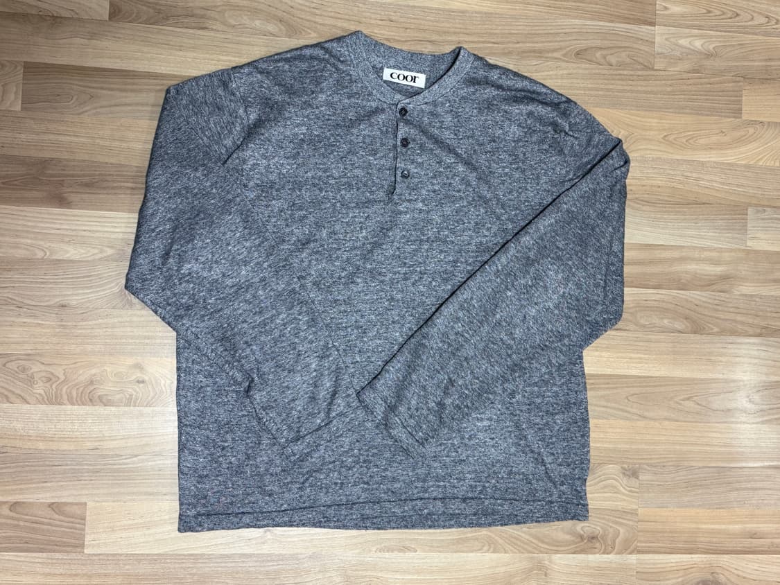 쿠어 헨리넥 롱슬리브 상품이미지4