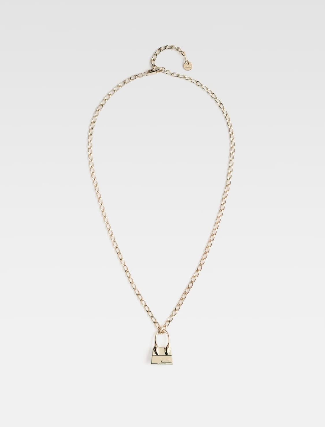 자크뮈스 치키토백 펜던트 체인 목걸이 (라이트골드) 상품이미지1