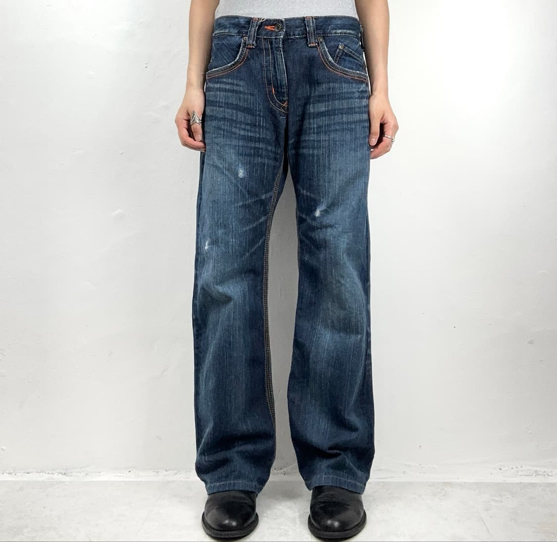 Edwin Western Flap Cinch Back Denim Pant 상품이미지2
