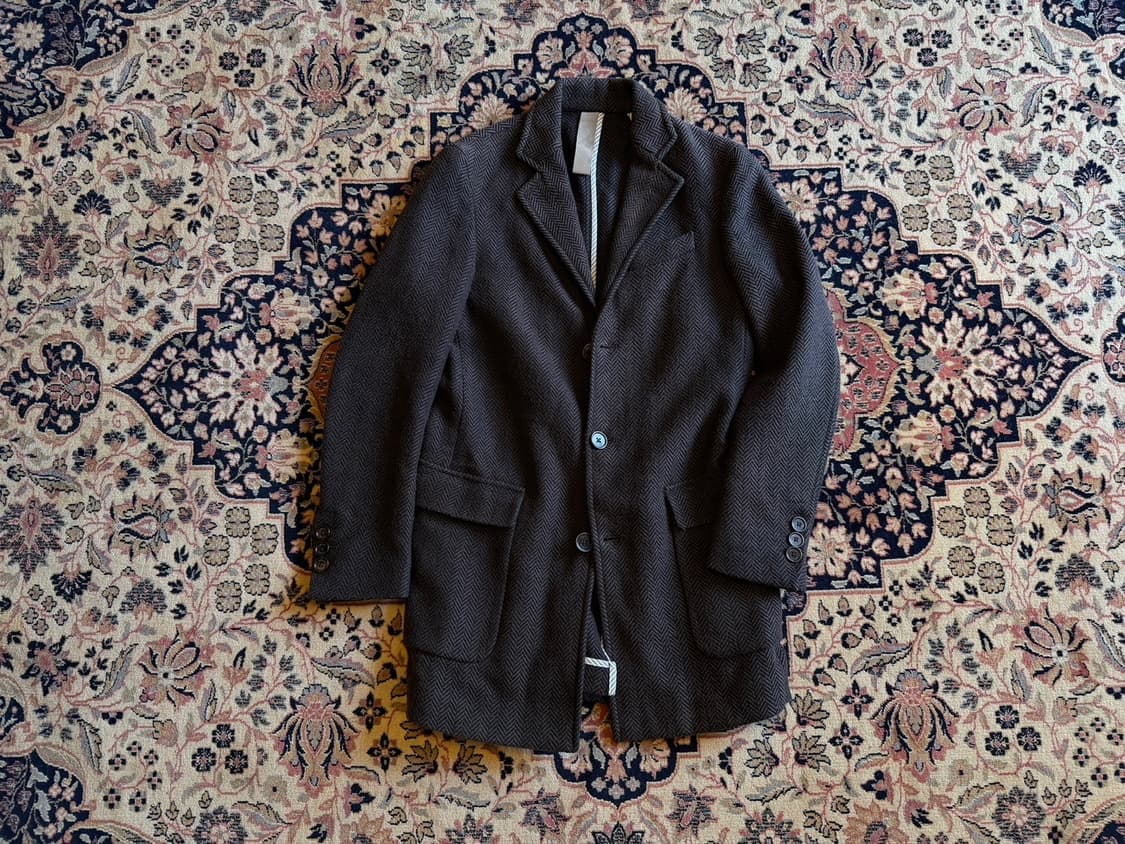 일레븐티 헤링본 체스터필드 코트 95 상품이미지1