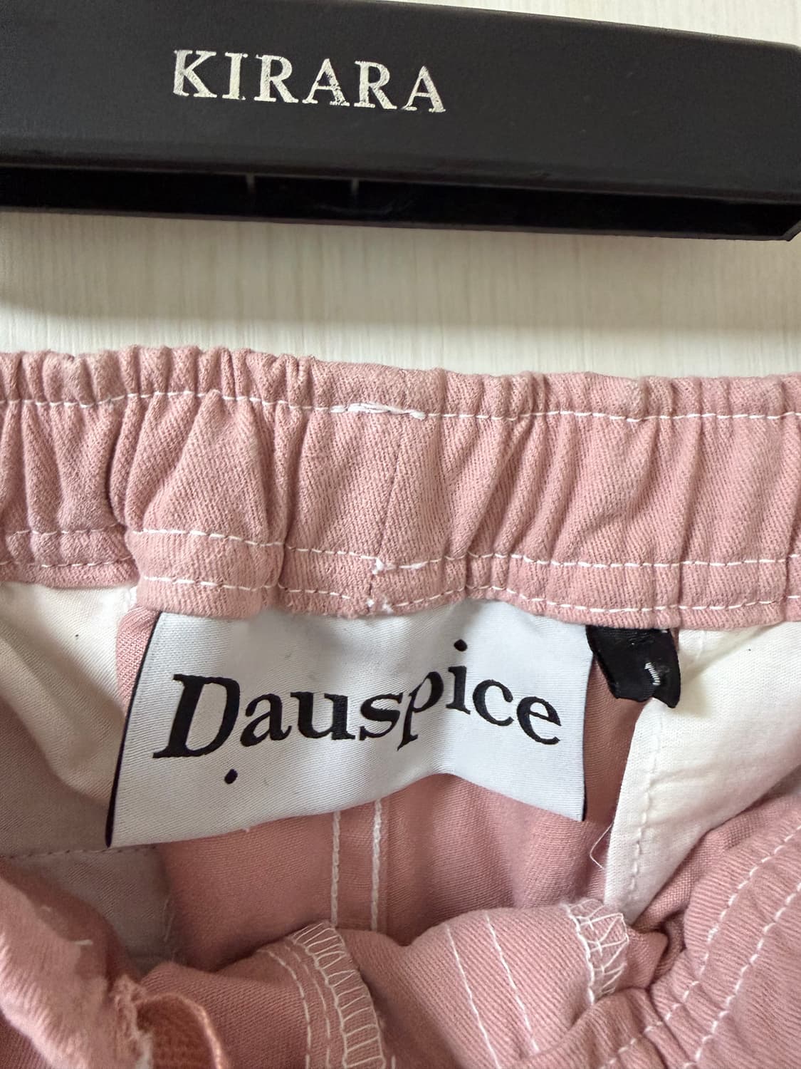 디오스피스 핑크 카고 팬츠 상품이미지3