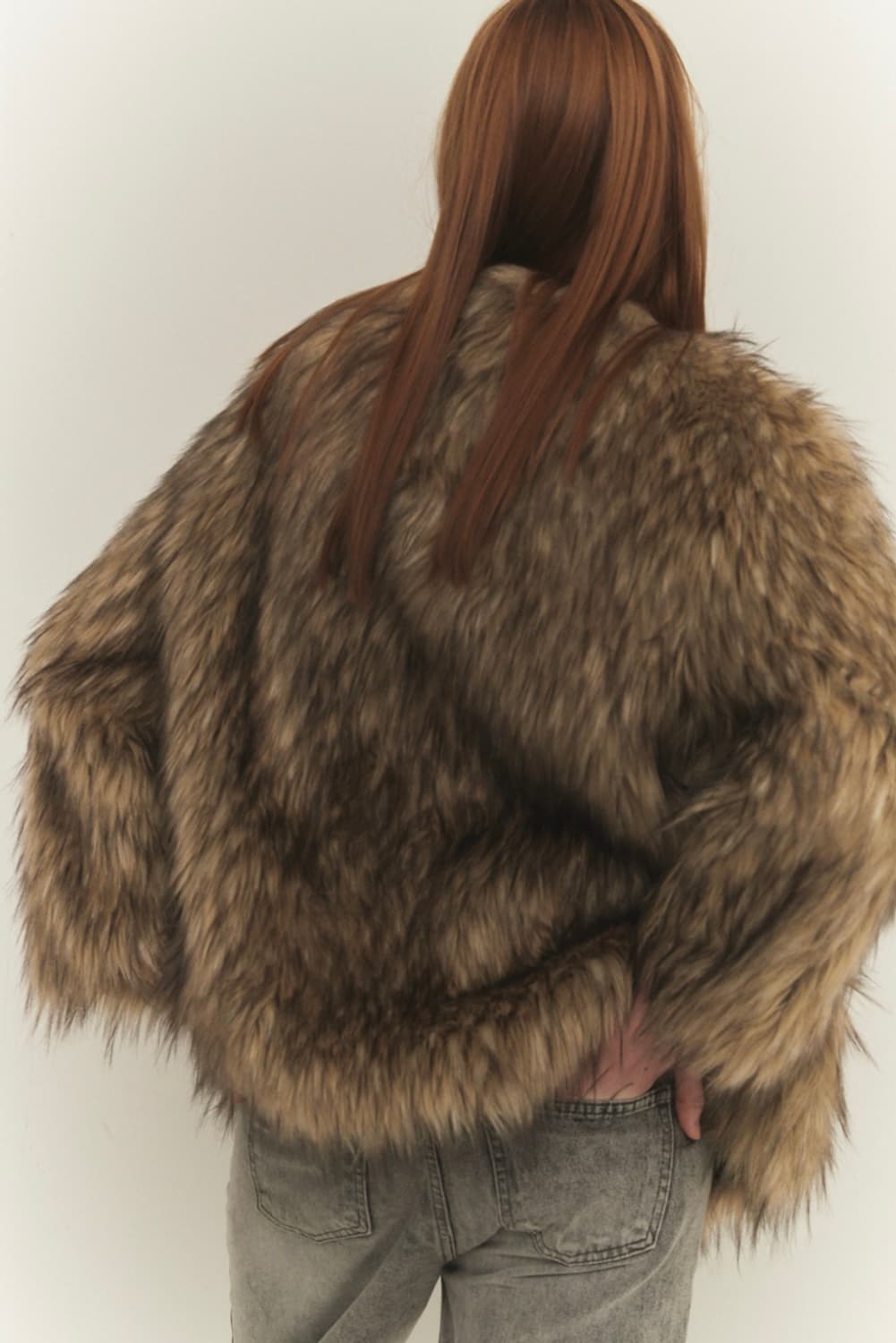 도드 dode 퍼자켓 EMMA FAUX FUR JACKET 상품이미지3